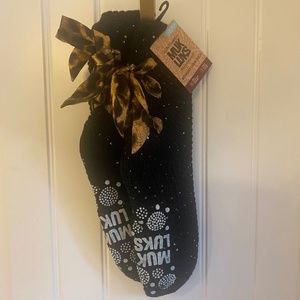 MUK LUKS Cabin Socks OSFM NWT